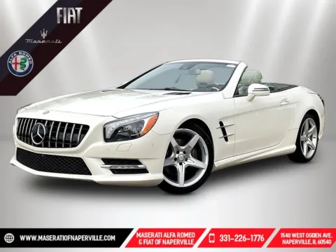 White 2016 Mercedes-Benz SL-Class SL 550 for sale in Naperville, IL