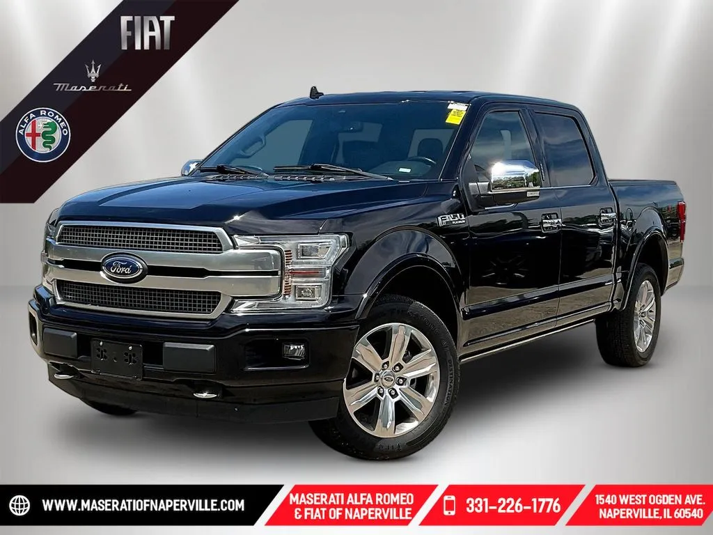 Black 2020 Ford F-150 Platinum for sale in Naperville, IL