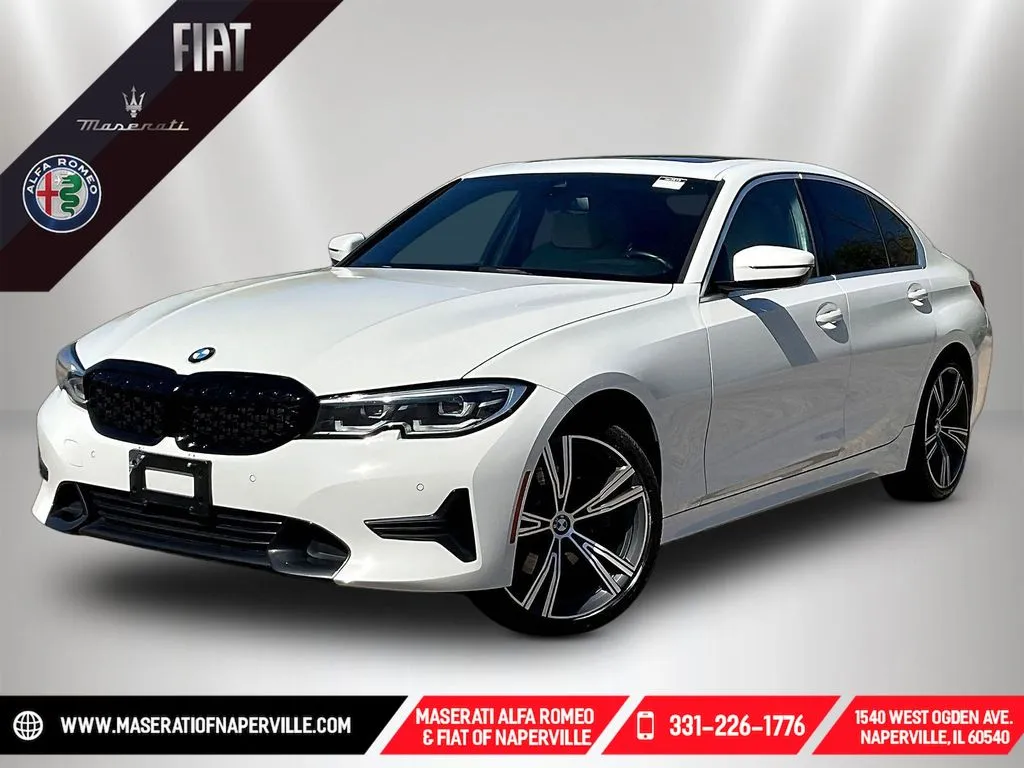 White 2021 BMW 3 Series 330i xDrive for sale in Naperville, IL