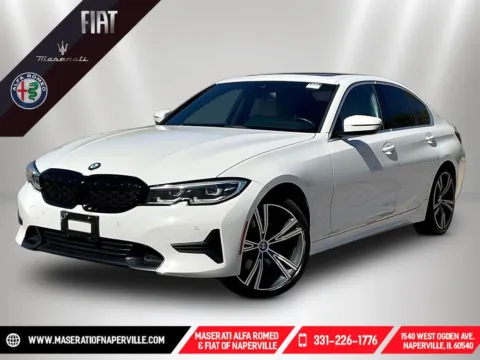 White 2021 BMW 3 Series 330i xDrive for sale in Naperville, IL