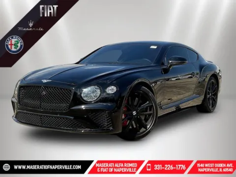 Black 2021 Bentley Continental GT W12 for sale in Naperville, IL