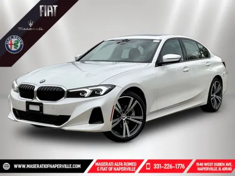 White 2023 BMW 3 Series 330i xDrive for sale in Naperville, IL