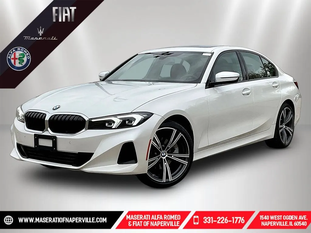 White 2023 BMW 3 Series 330i xDrive for sale in Naperville, IL