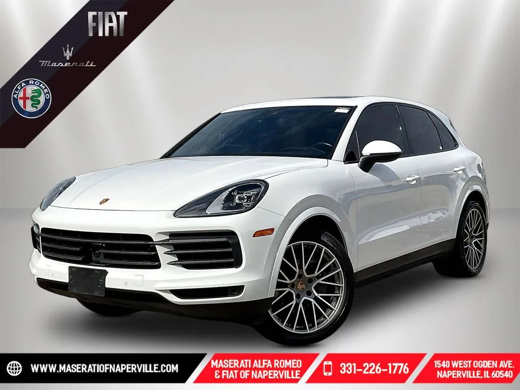White 2022 Porsche Cayenne for sale in Naperville, IL