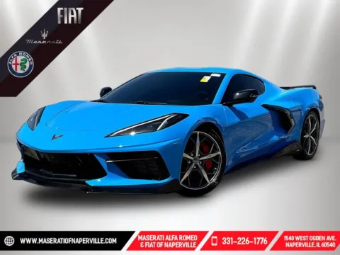 Blue 2023 Chevrolet Corvette Stingray for sale in Naperville, IL