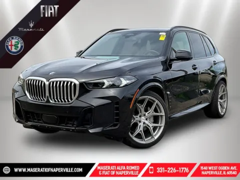 Black 2024 BMW X5 xDrive40i for sale in Naperville, IL