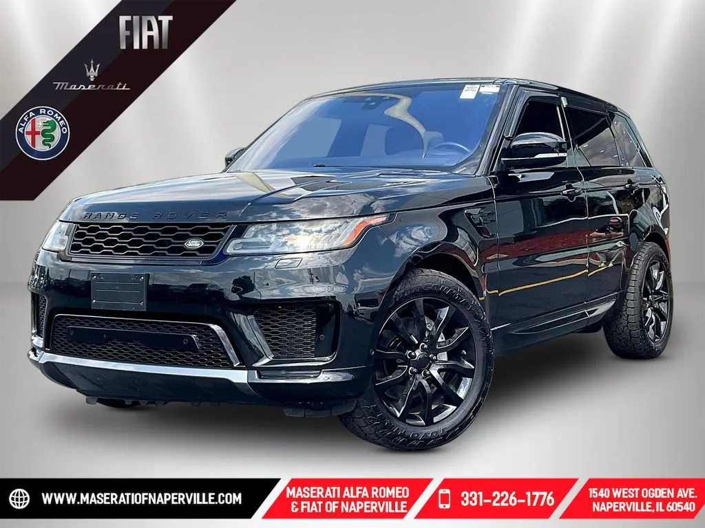 Black 2020 Land Rover Range Rover Sport HSE for sale in Naperville, IL