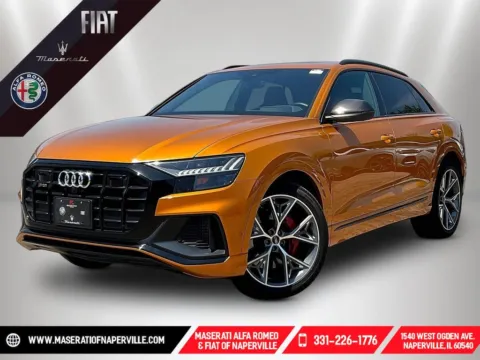 Orange 2023 Audi SQ8 4.0T Prestige for sale in Naperville, IL