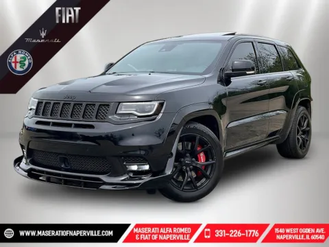Black 2020 Jeep Grand Cherokee SRT for sale in Naperville, IL