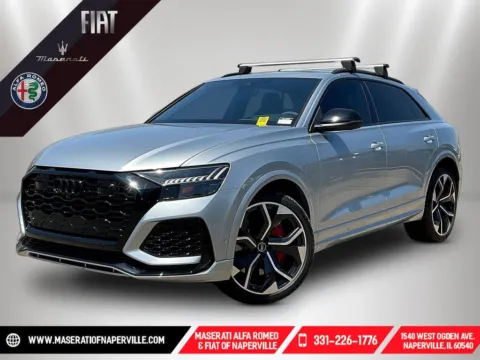 Silver 2023 Audi RS Q8 4.0T for sale in Naperville, IL