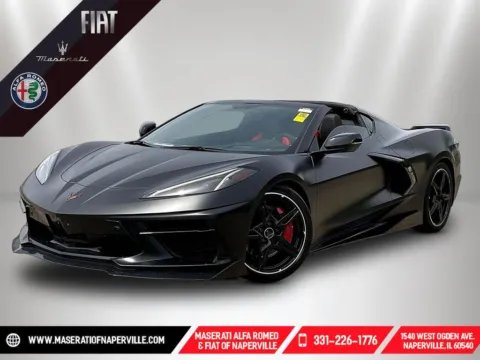 Black 2022 Chevrolet Corvette Stingray for sale in Naperville, IL