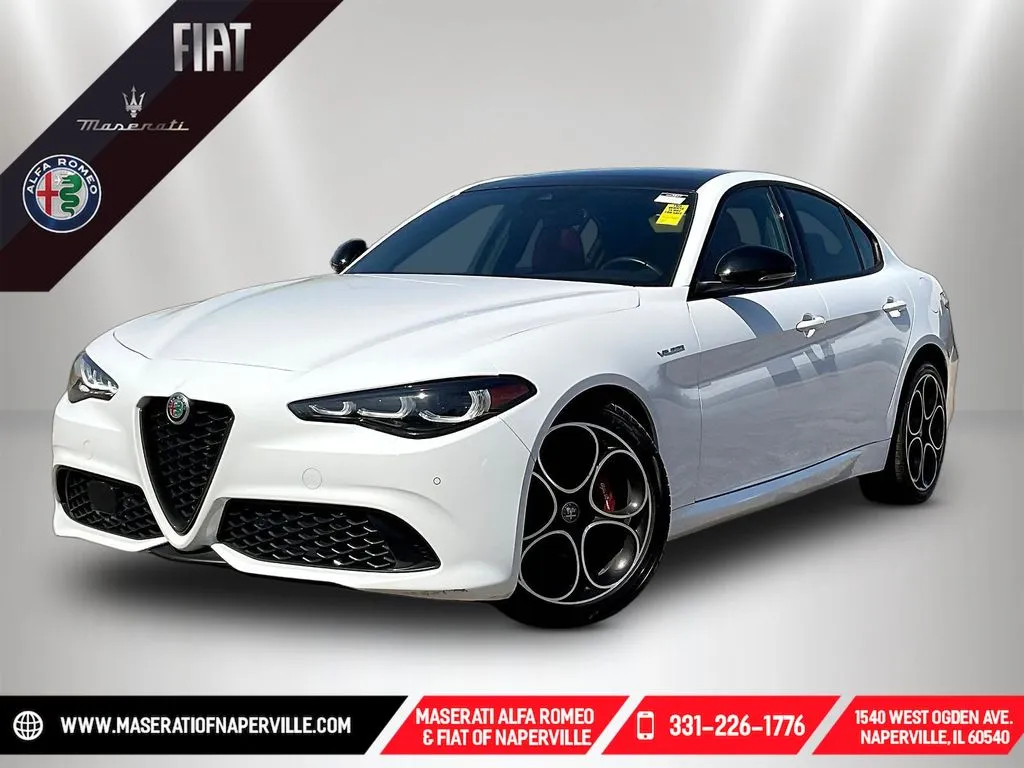 White 2024 Alfa Romeo Giulia Veloce for sale in Naperville, IL