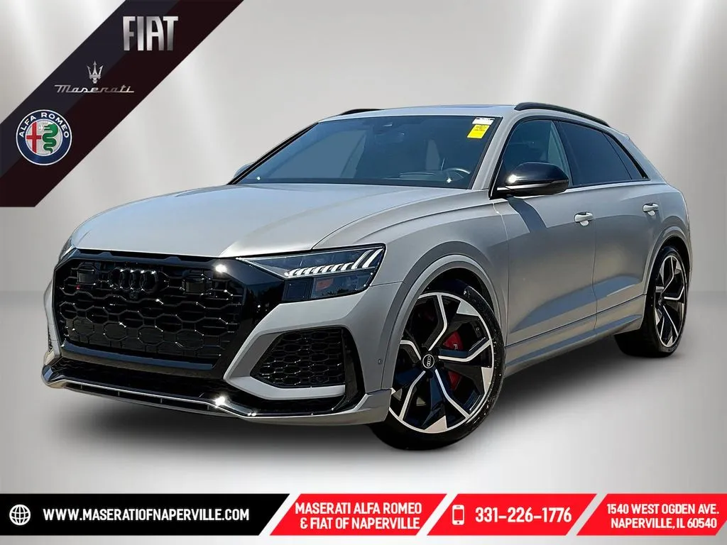 Gray 2023 Audi RS Q8 4.0T for sale in Naperville, IL
