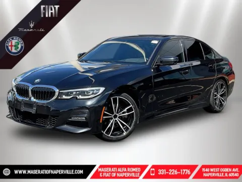 Black 2021 BMW 3 Series 330i for sale in Naperville, IL