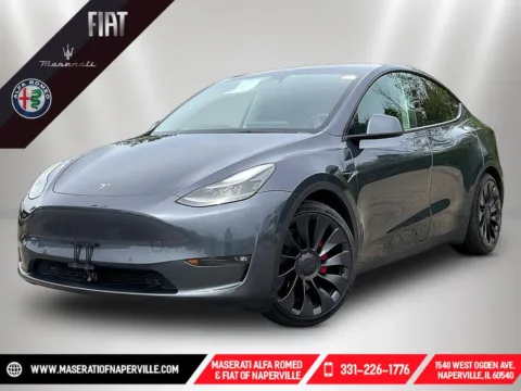 Silver 2022 Tesla Model Y Performance for sale in Naperville, IL