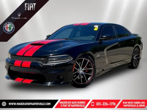 Black 2016 Dodge Charger R/T Scat Pack for sale in Naperville, IL