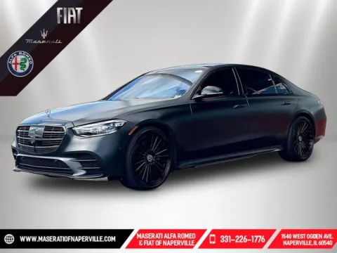 Black 2023 Mercedes-Benz S-Class S 580 for sale in Naperville, IL