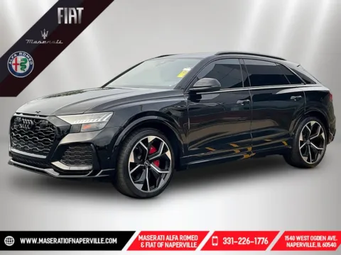 Black 2022 Audi RS Q8 4.0T for sale in Naperville, IL