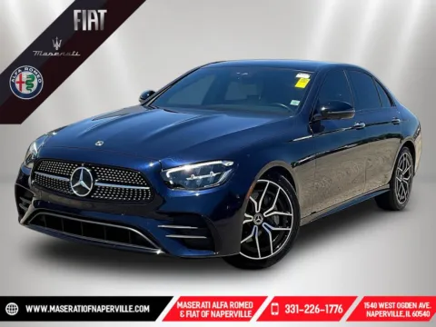 Black 2022 Mercedes-Benz E-Class E 350 for sale in Naperville, IL