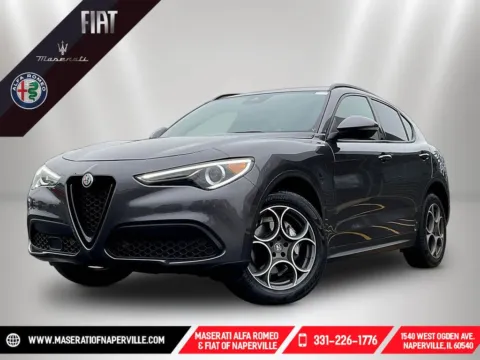 Gray 2022 Alfa Romeo Stelvio Sprint for sale in Naperville, IL