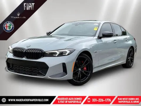 Gray 2023 BMW 3 Series 330e xDrive for sale in Naperville, IL