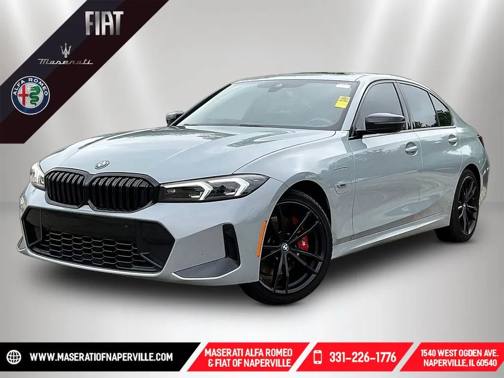 Gray 2023 BMW 3 Series 330e xDrive for sale in Naperville, IL
