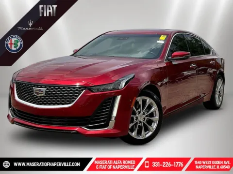 Red 2023 Cadillac CT5 Luxury for sale in Naperville, IL