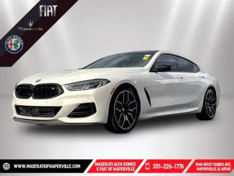 White 2023 BMW 8 Series M850i xDrive Gran Coupe for sale in Naperville, IL