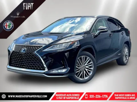 Black 2020 Lexus RX 450h for sale in Naperville, IL