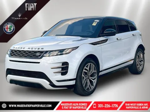 White 2020 Land Rover Range Rover Evoque First Edition for sale in Naperville, IL
