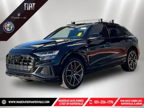 Black 2023 Audi Q8 55 Premium Plus for sale in Naperville, IL