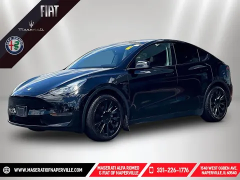 Black 2021 Tesla Model Y Long Range for sale in Naperville, IL