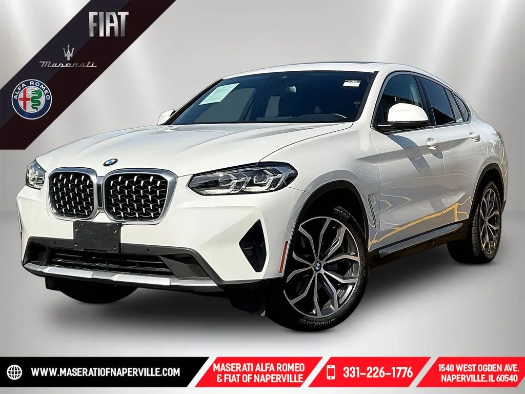 White 2023 BMW X4 xDrive30i for sale in Naperville, IL