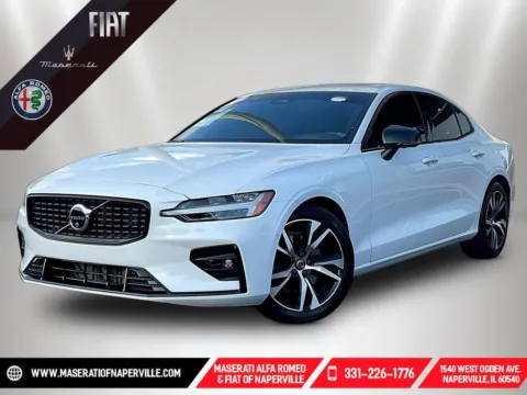 White 2024 Volvo S60 B5 Plus Dark Theme for sale in Naperville, IL