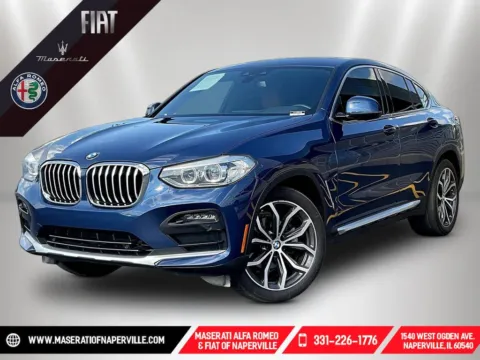 Blue 2021 BMW X4 xDrive30i for sale in Naperville, IL