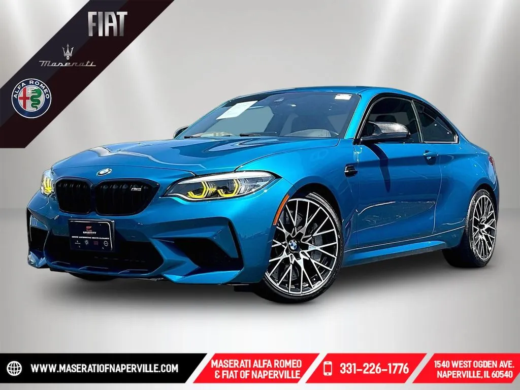 Blue 2021 BMW M2 Competition for sale in Naperville, IL