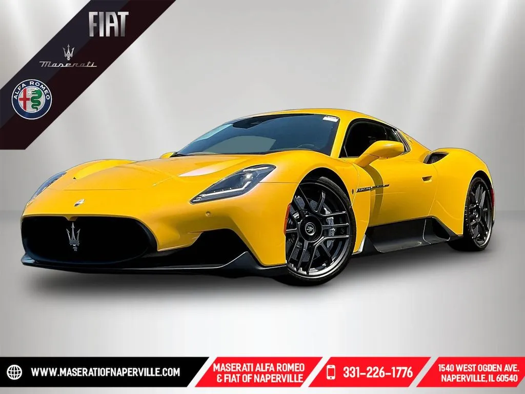 Yellow 2023 Maserati MC20 for sale in Naperville, IL