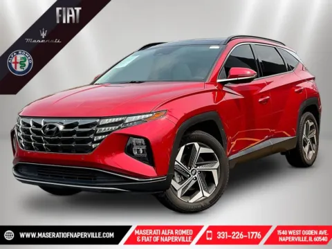 Red 2022 Hyundai Tucson Limited for sale in Naperville, IL