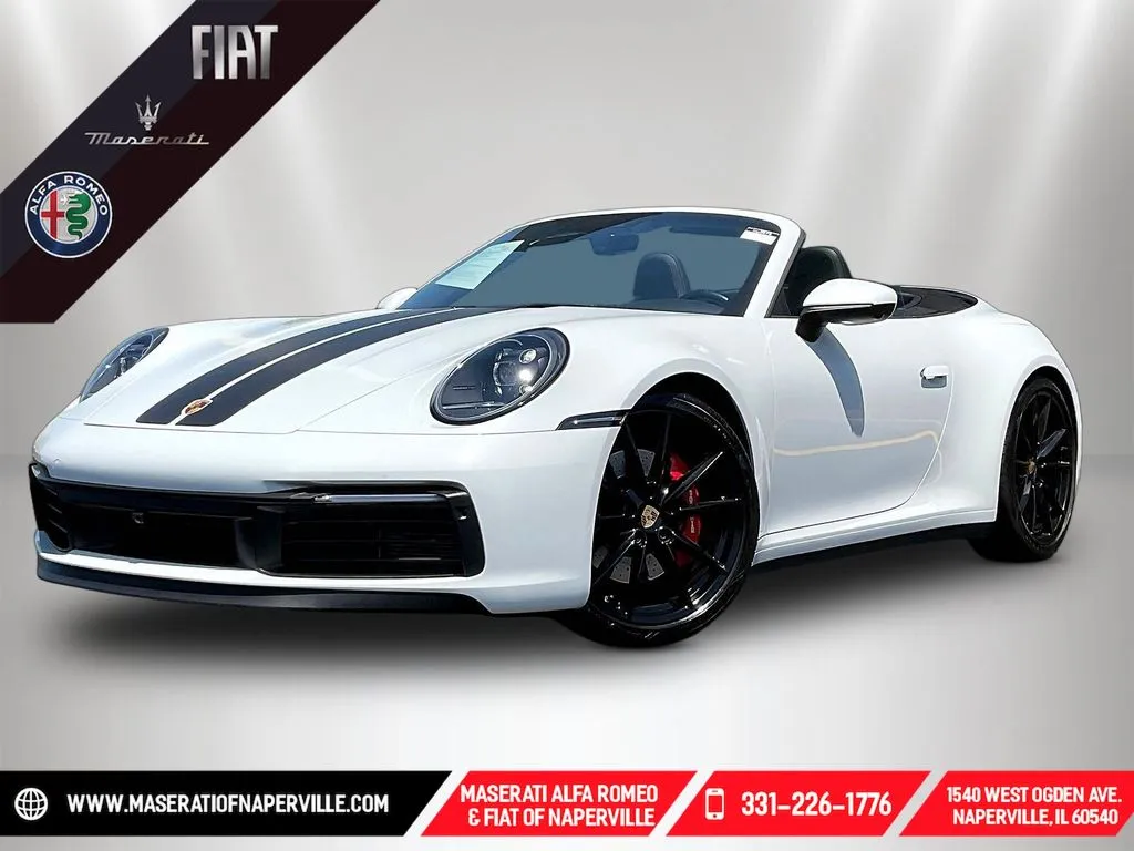 White 2023 Porsche 911 Carrera 4S for sale in Naperville, IL