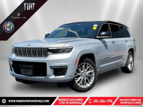 Silver 2022 Jeep Grand Cherokee L Summit for sale in Naperville, IL