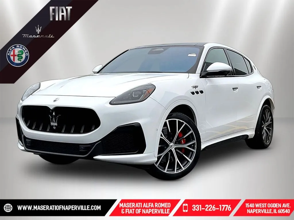 White 2023 Maserati Grecale Trofeo for sale in Naperville, IL
