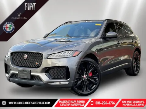 Gray 2017 Jaguar F-PACE S for sale in Naperville, IL