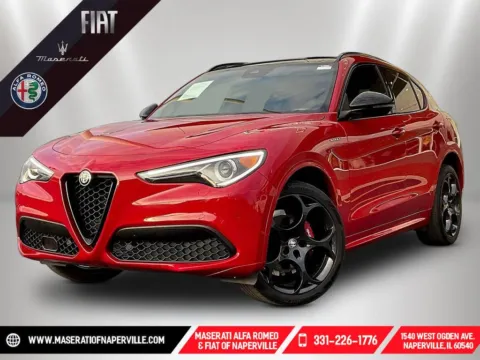 Red 2023 Alfa Romeo Stelvio Veloce for sale in Naperville, IL