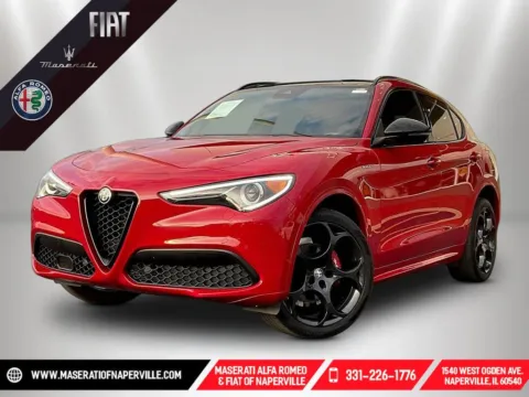 Red 2023 Alfa Romeo Stelvio Veloce for sale in Naperville, IL