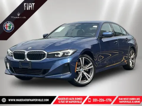 Blue 2023 BMW 3 Series 330i xDrive for sale in Naperville, IL