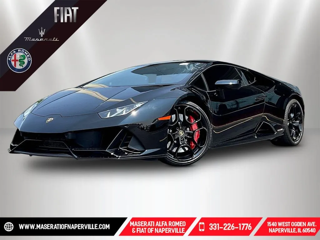 Black 2020 Lamborghini Huracan EVO for sale in Naperville, IL