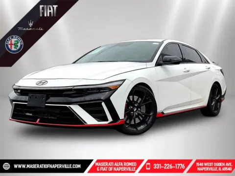 White 2025 Hyundai Elantra N for sale in Naperville, IL