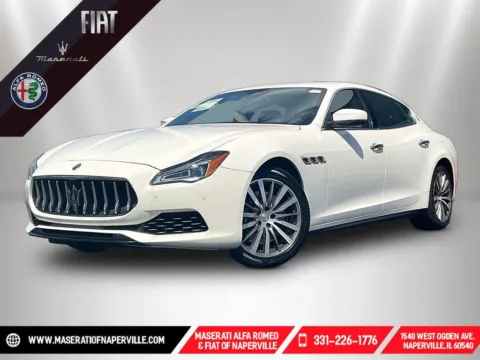 White 2019 Maserati Quattroporte S Q4 for sale in Naperville, IL