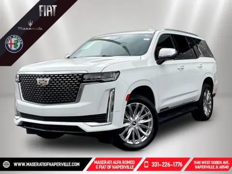 White 2024 Cadillac Escalade Premium Luxury for sale in Naperville, IL
