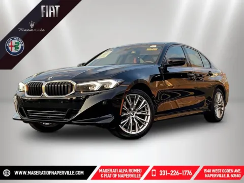 Black 2023 BMW 3 Series 330i xDrive for sale in Naperville, IL